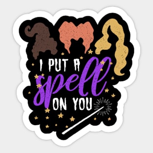 I put a spell on you Sticker